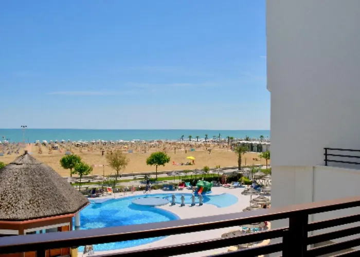 Trendy Seafront With Terrace Bibione